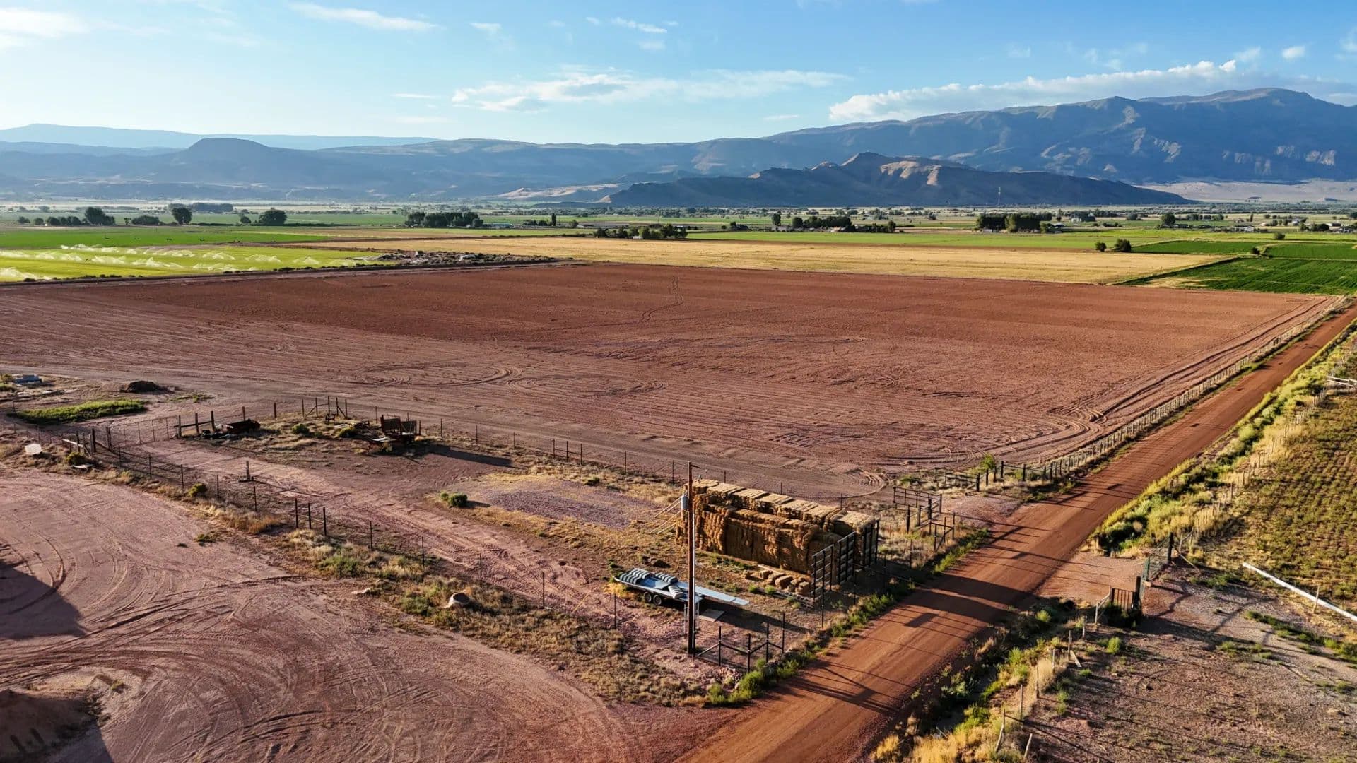 35 tillable acres, 35 shares of canal water, a certified well, three-phase power, and red rock-to-valley views - Richfield, Utah, 84701