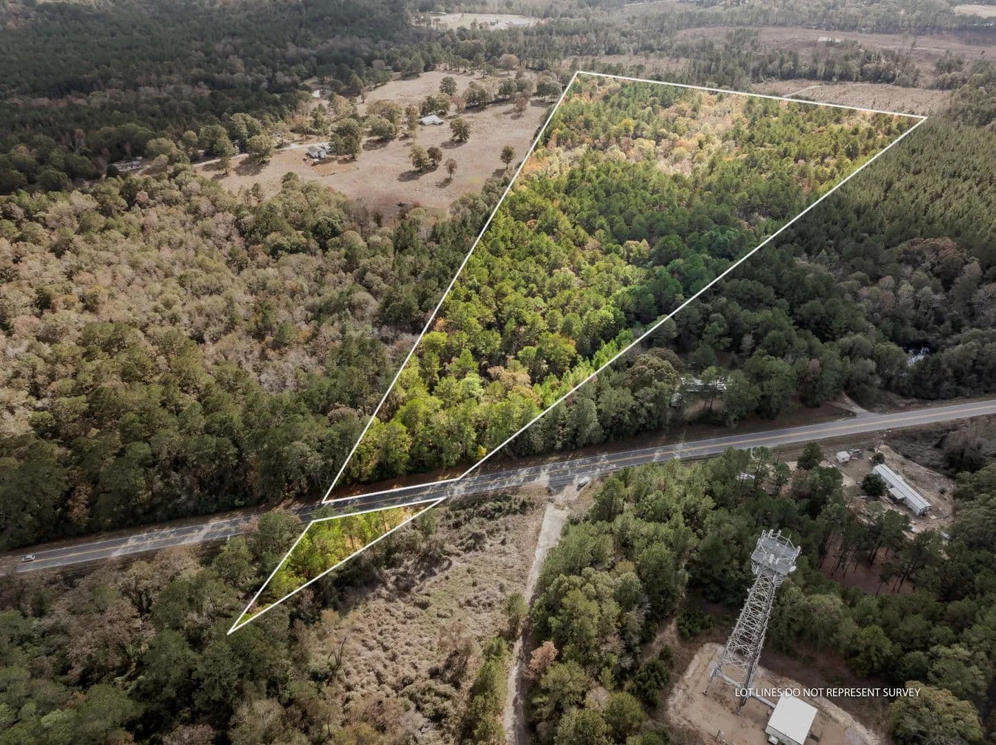 Property from 000 Hwy 11 - KW - Moselle, Mississippi, 39459