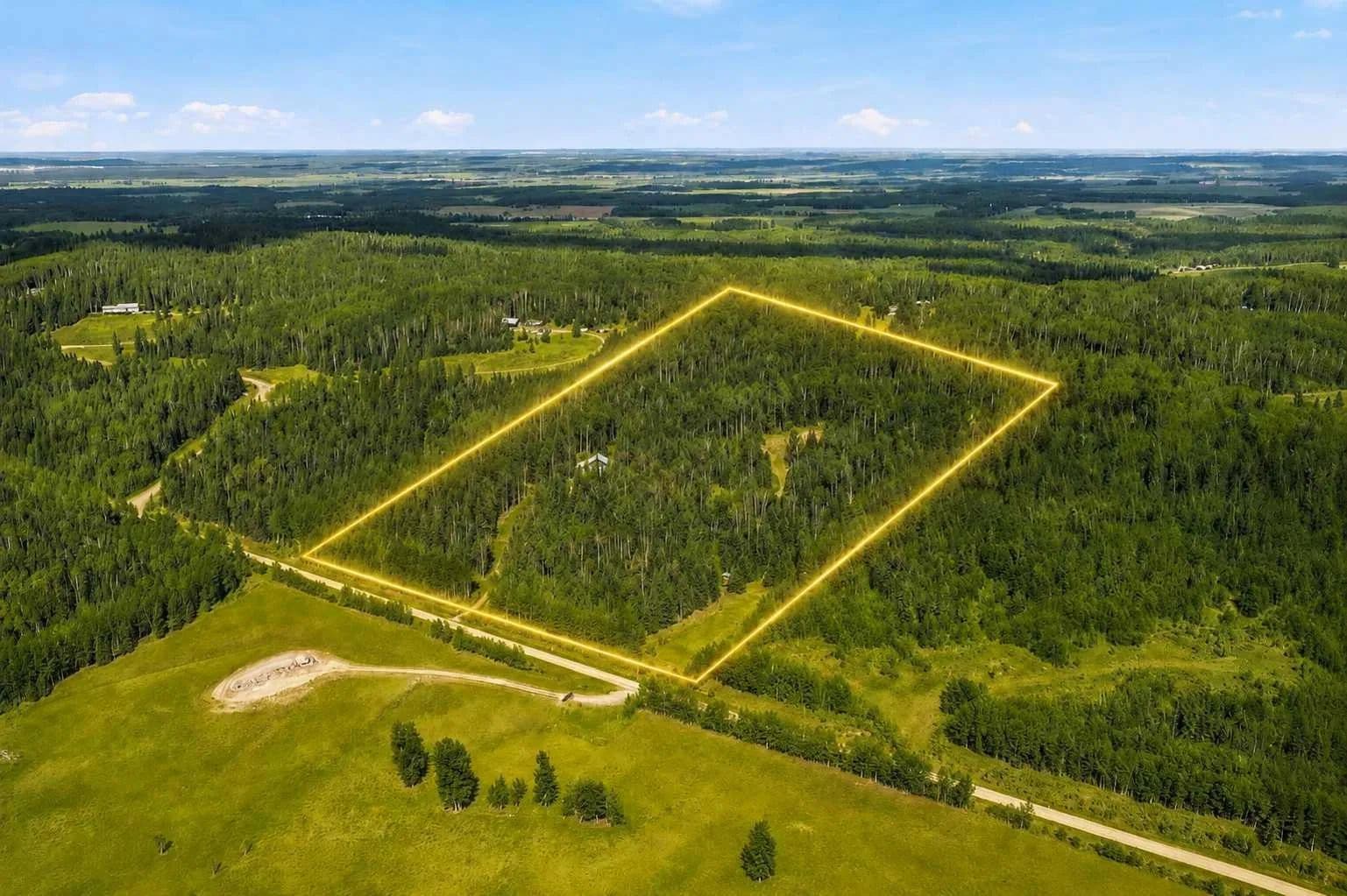 19.99 Acres of Land for Sale in Rural Mountain View County, AB - Canada