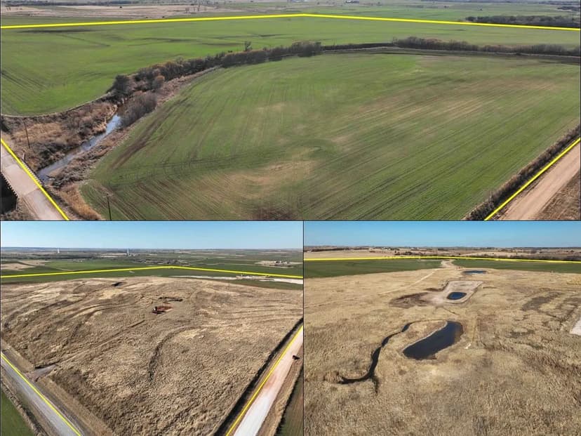 480± Cropland, Grassland, Rural Water, Live Creek, Good Access & More!