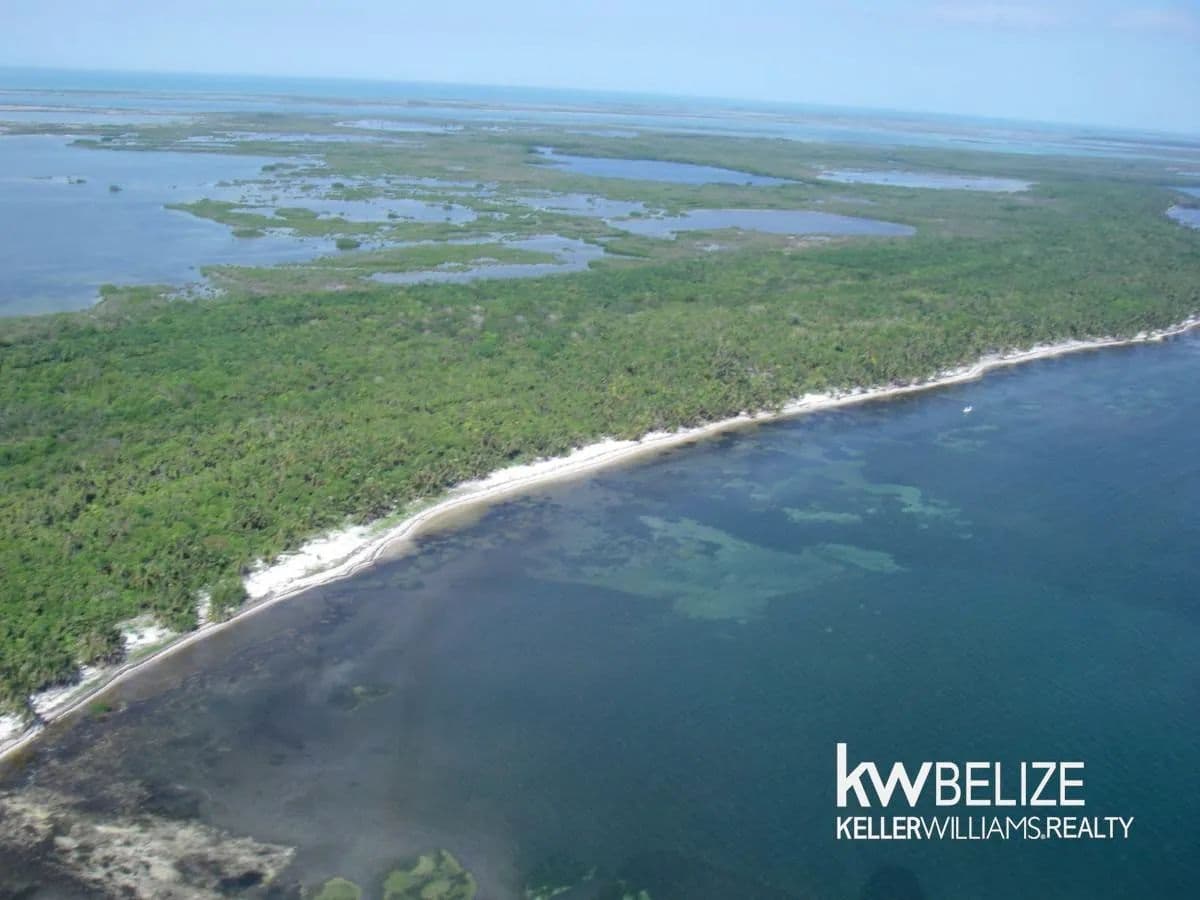 Belize 70 Acres of Seafront Land Ambergris Caye - land for sale