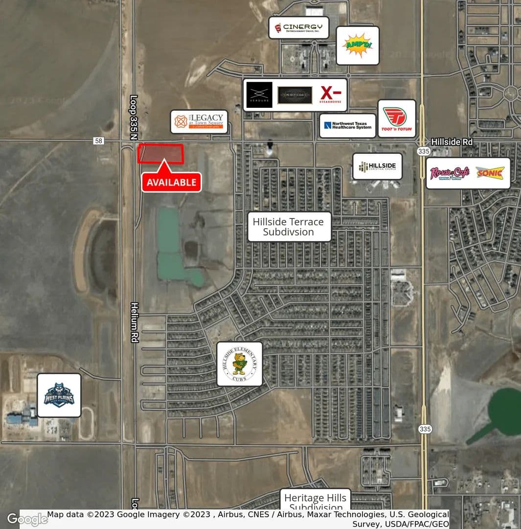 Land -Agricultural (Not Zoned) in Amarillo - Amarillo, Texas, 79119
