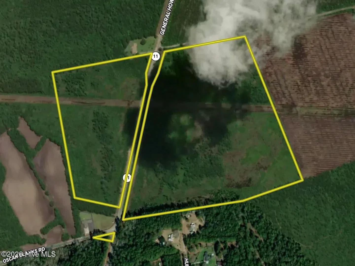 66.95 Acres of Land for Sale in Riegelwood, NC - Riegelwood, North Carolina, 28456