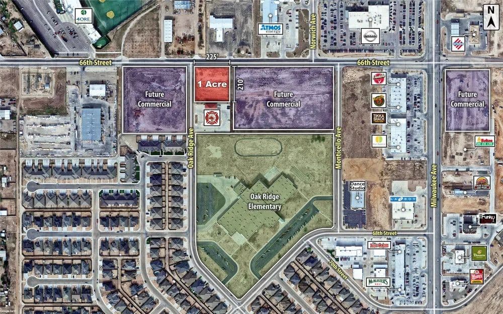 Vacant Land (0-10 Acres) in Lubbock - Lubbock, Texas, 79424