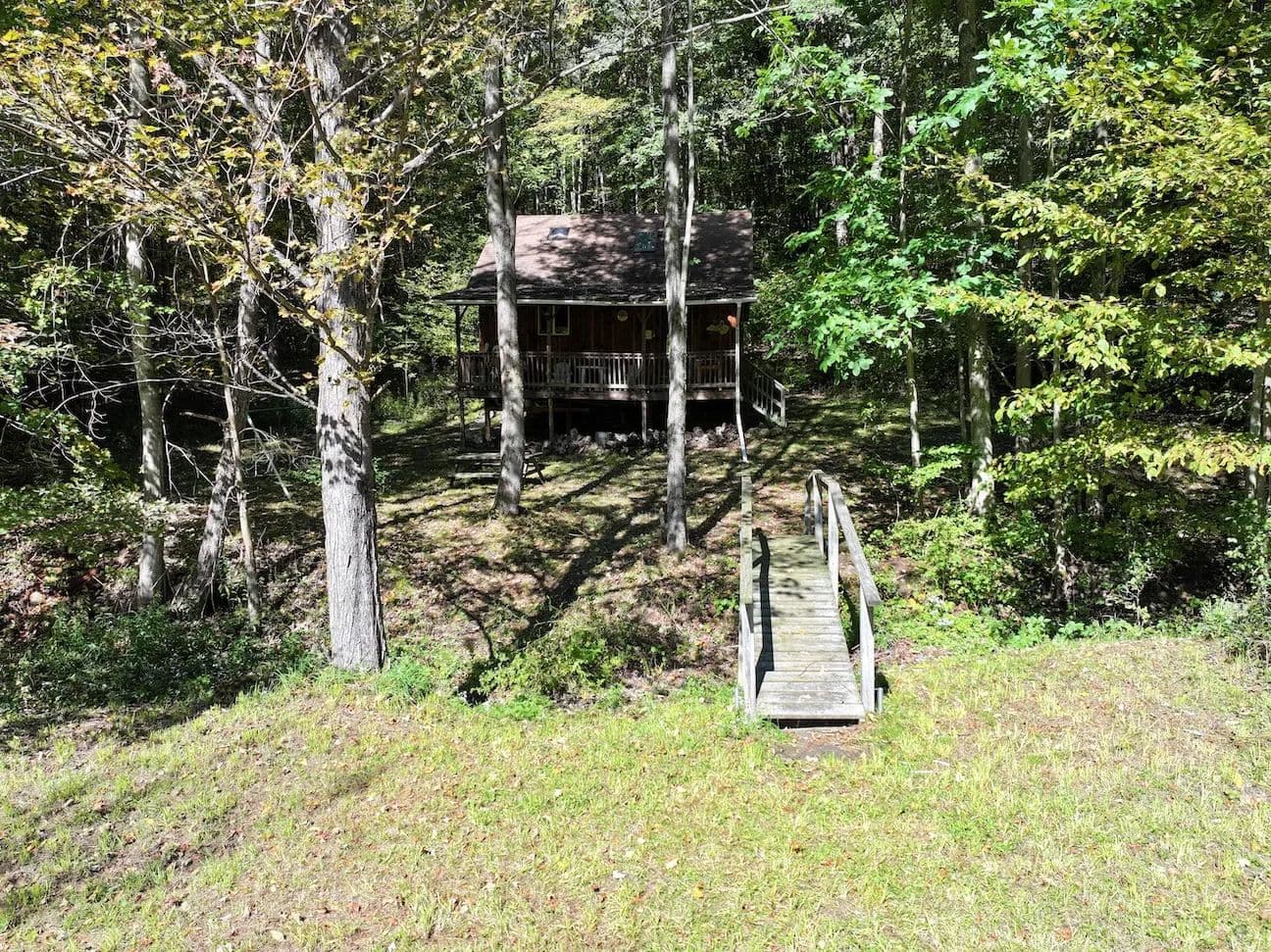 Cabin on 27 acres of Woodlands in Allegany NY 3352 Northeast Rd - Allegany, New York, 14706