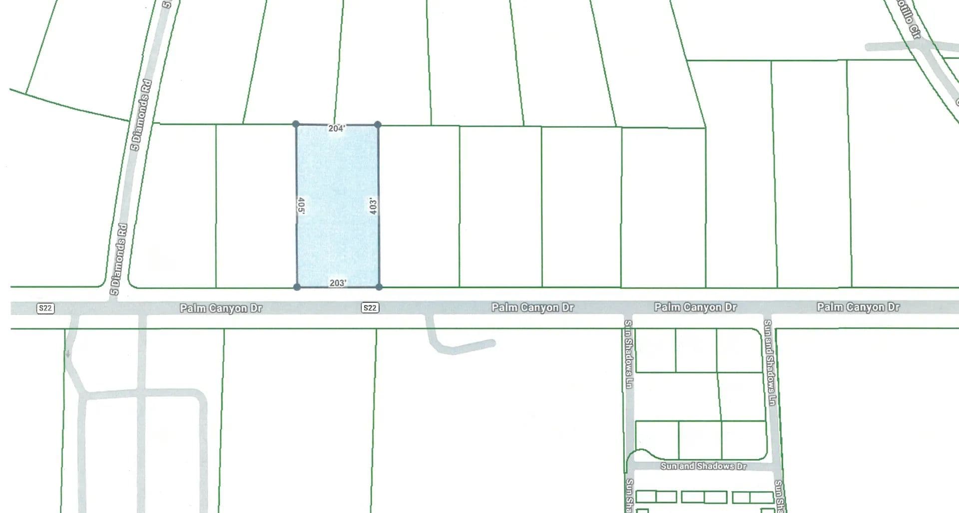 Vacant Land in BORREGO SPGS - California, 92004