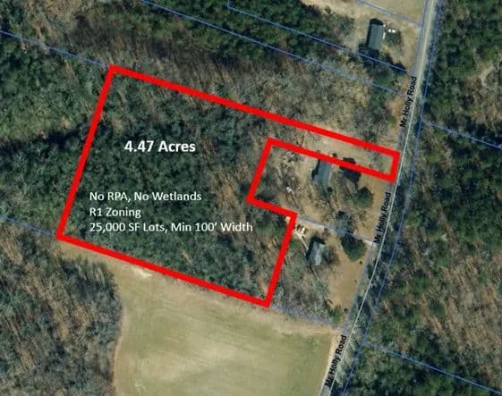 Vacant Land (0-10 Acres) in Montross - Montross, Virginia, 22520