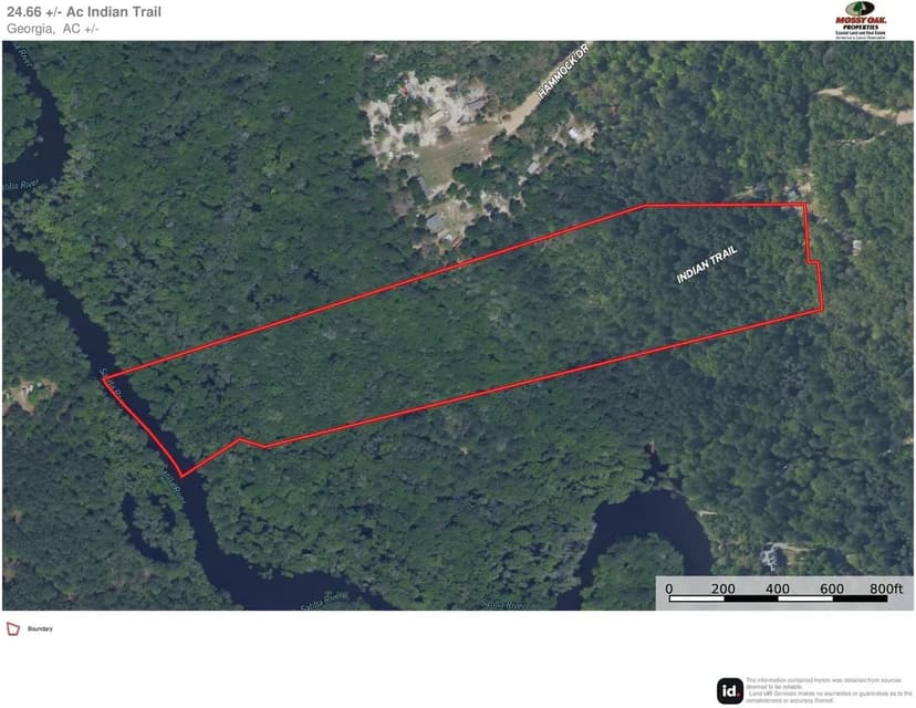 25.66 +/- Acres in Pierce County, GA – Satilla River Frontage
