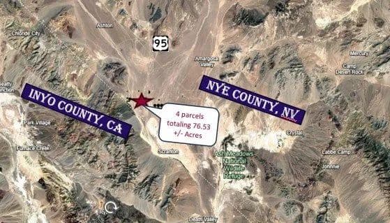 Land -Single Family Acreage in Amargosa Valley - Amargosa Valley, Nevada, 89020