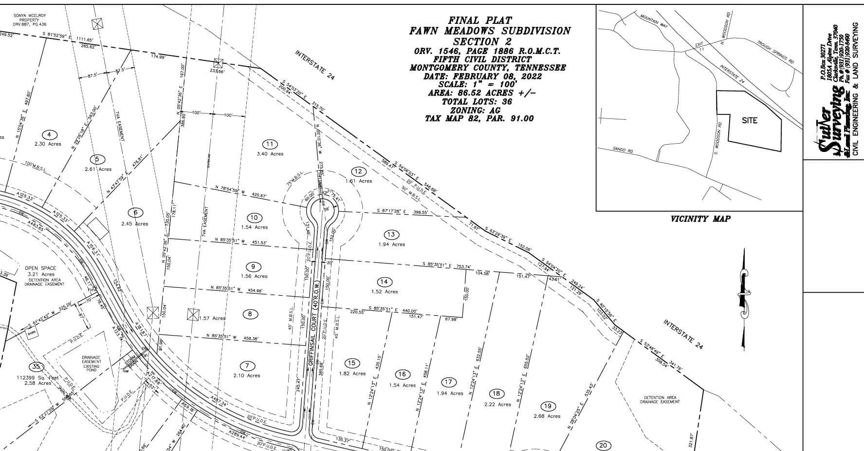 Land -Single Family Acreage in Clarksville - Clarksville, Tennessee, 37043