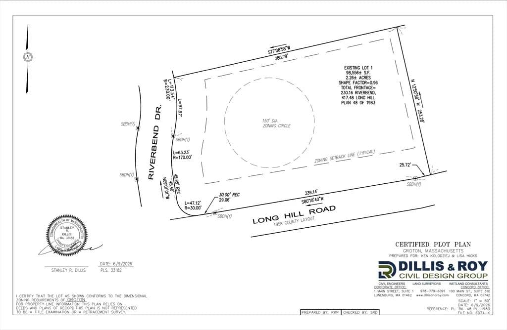 Vacant Land in Groton - Groton, Massachusetts, 01450