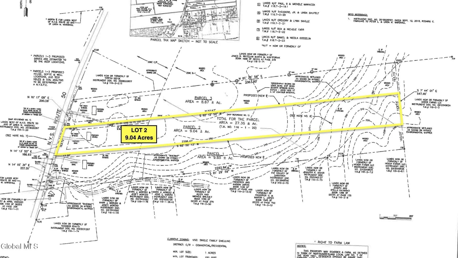 9.04 Acres of Land for Sale in Northumberland, NY - Northumberland, New York, 12831