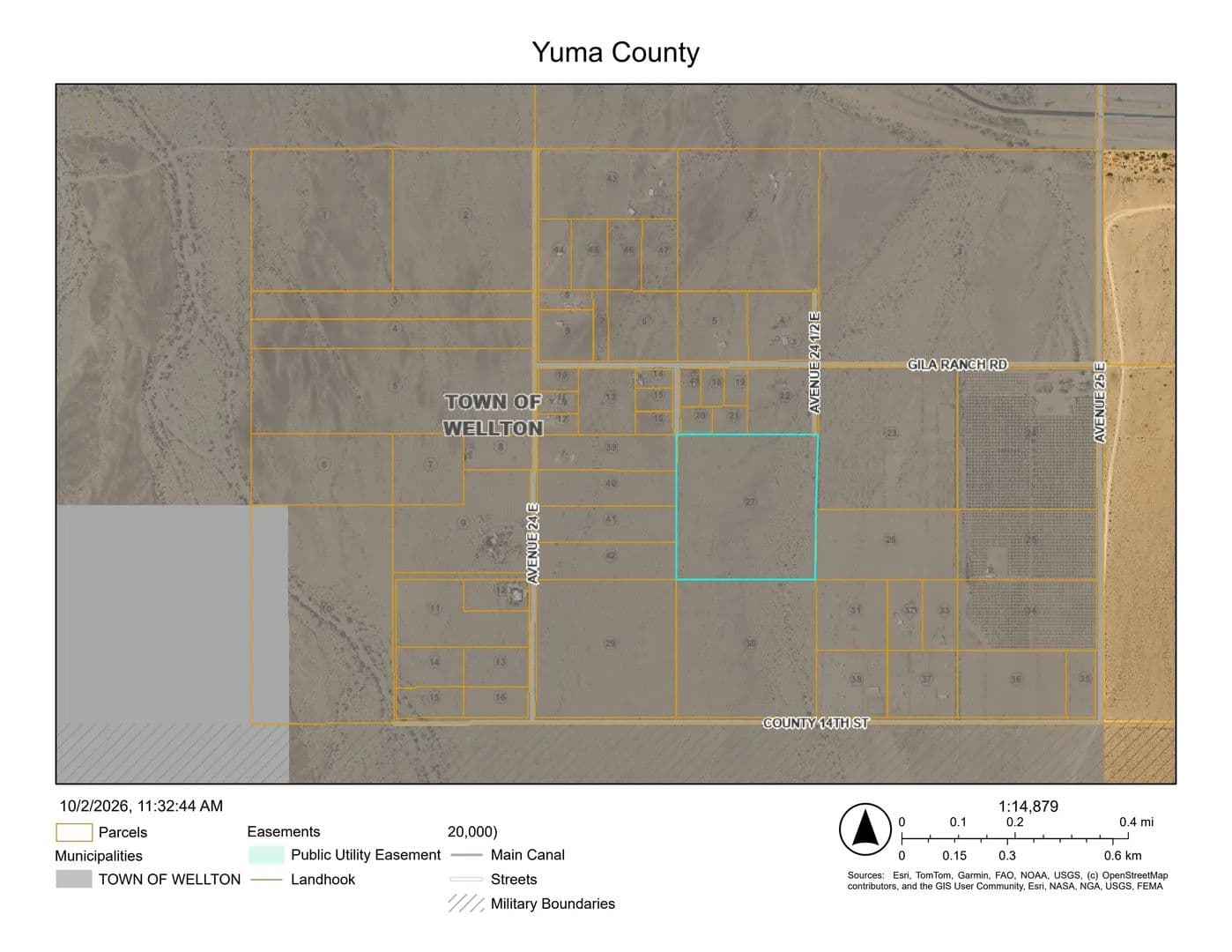 Vacant Land in Wellton - Wellton, Arizona, 85356