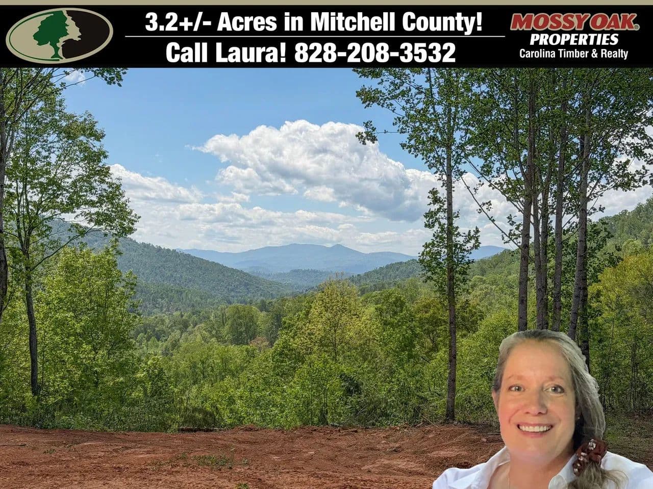 3.2+/- acre UNRESTRICTED view lot with road and grading already in place! - Bakersville, North Carolina, 28705