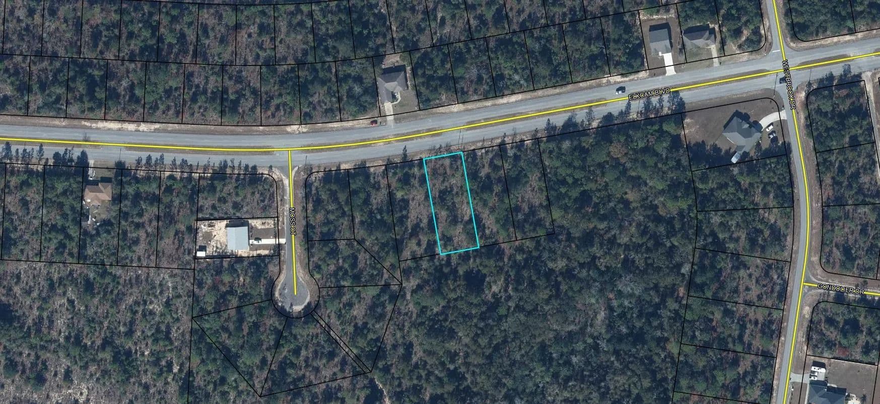 Property from Lot 3 Elkcam Boulevard - KW - Chipley, Florida, 32428