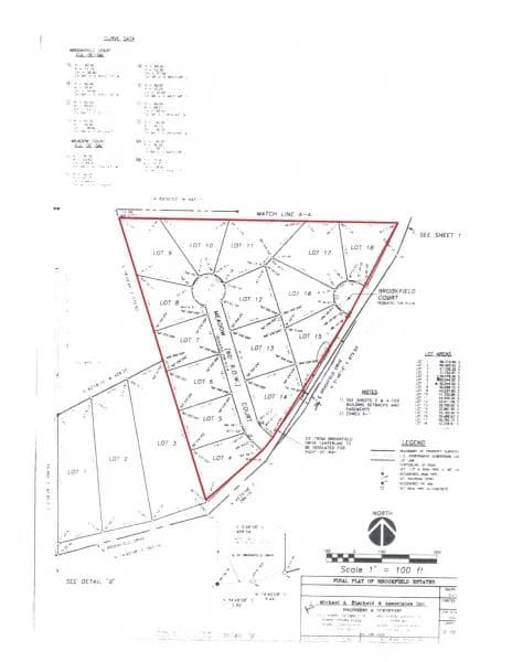 Brookfield Estates, Seneca Lots 4-18