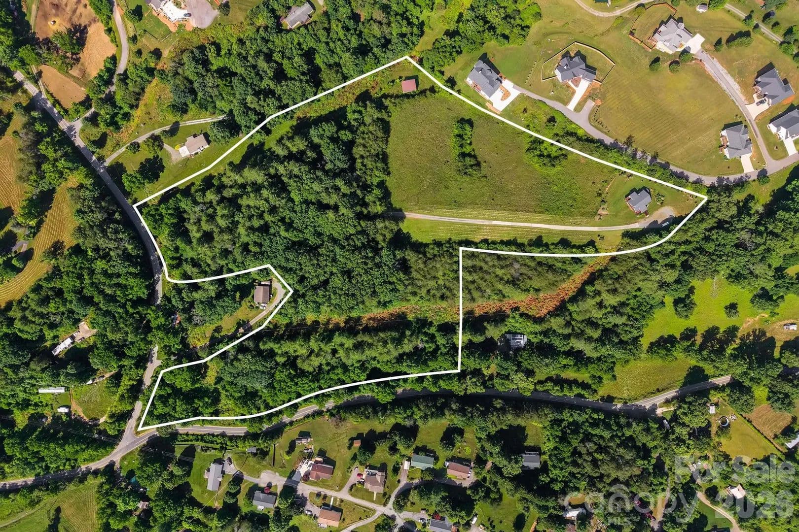 16.89 Acres of Land for Sale in Alexander, NC - Alexander, North Carolina, 28701