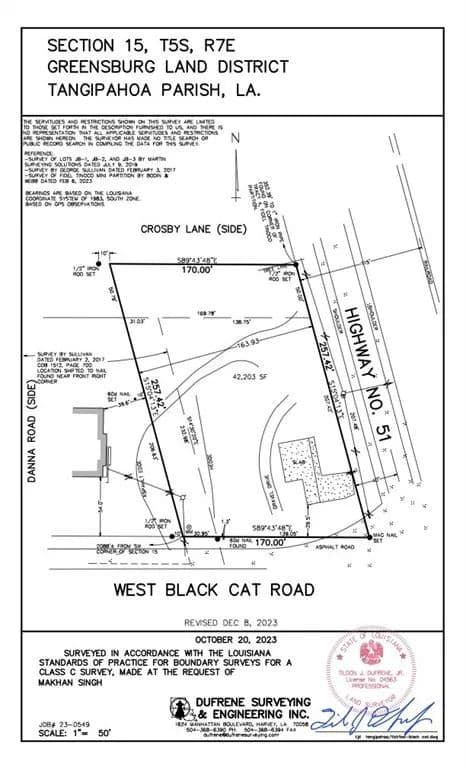 Property from -------------- US HWY 51 & BLACK CAT RD Road - KW