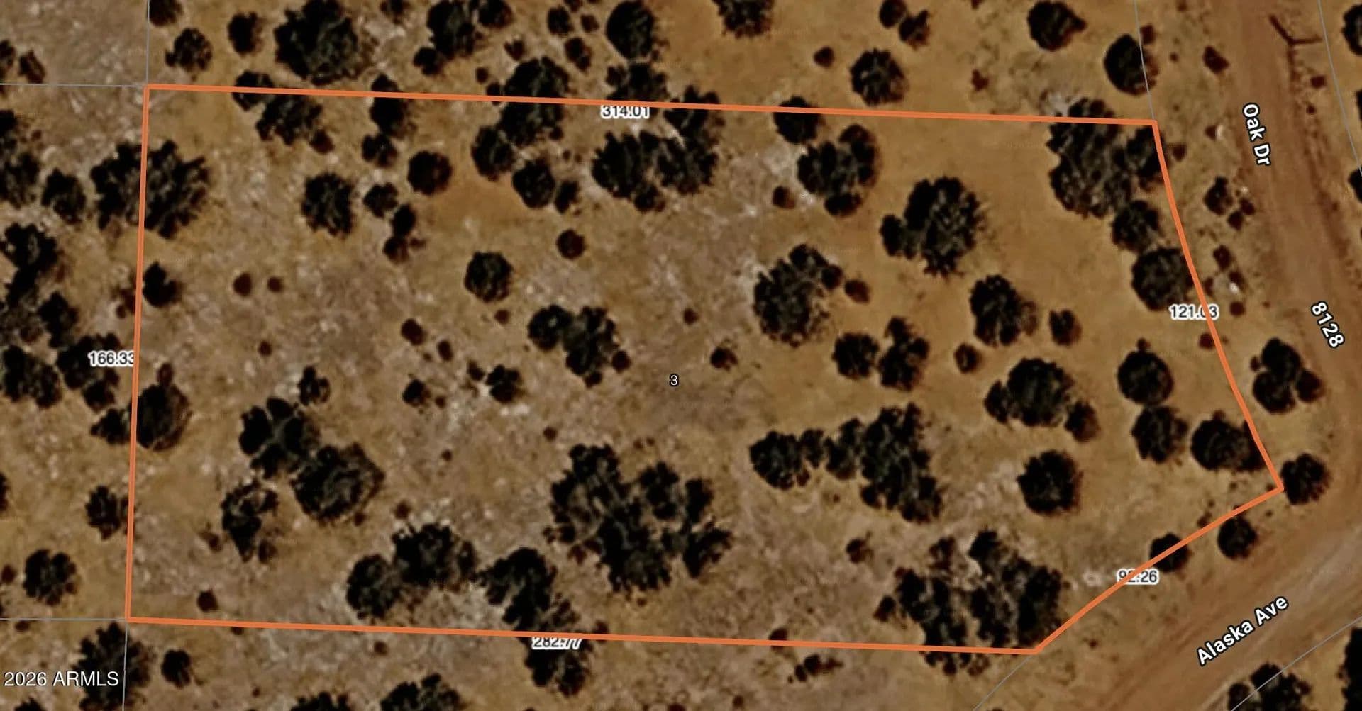 Property from 3 ACR 8128 Road #250 - KW - Concho, Arizona, 85924