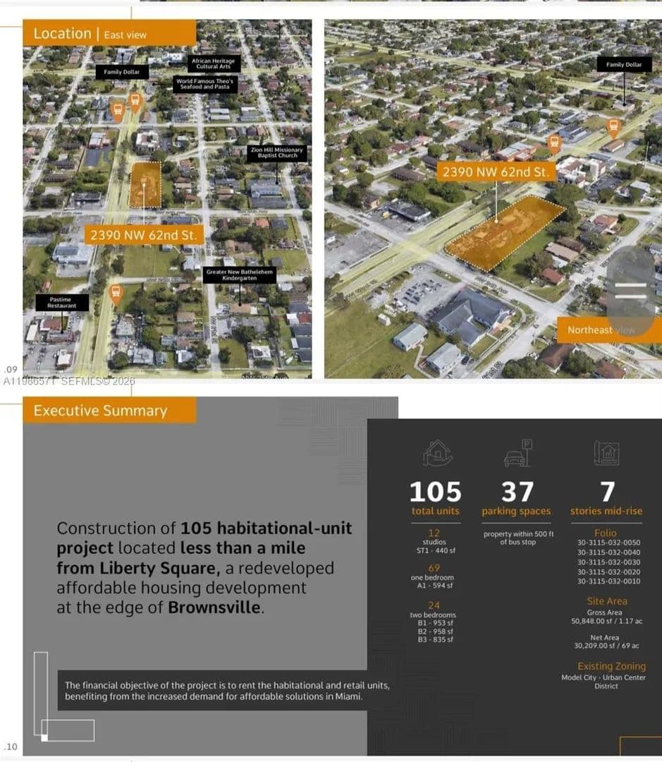 Vacant Land in Miami - Miami, Florida, 33147