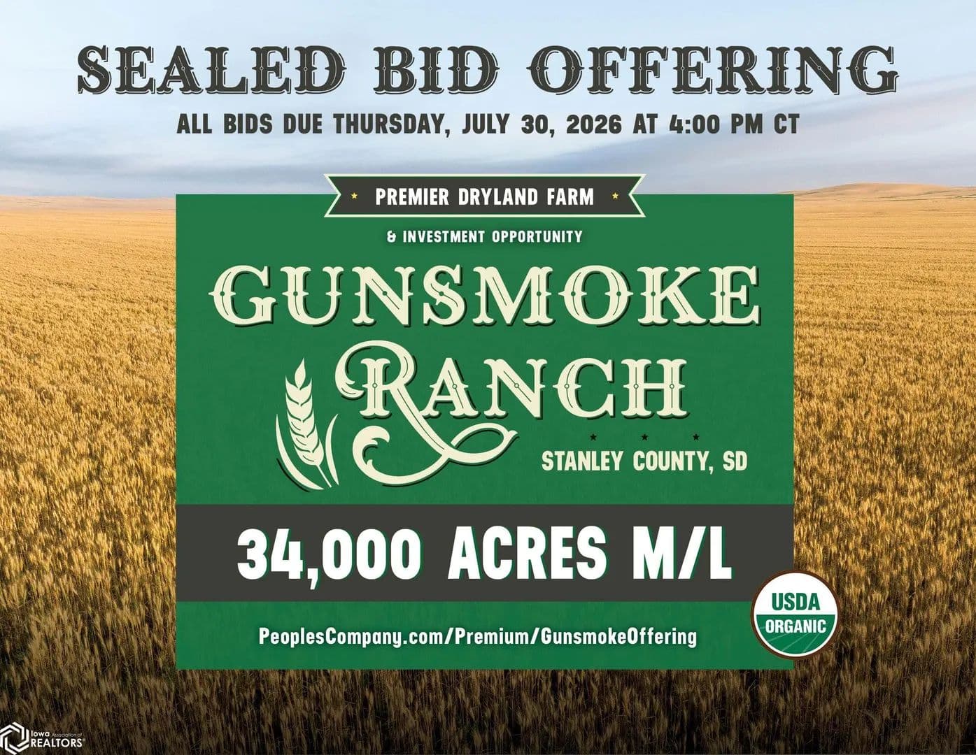 34000 Acres of Land for Sale in Fort Pierre, SD - Fort Pierre, South Dakota, 57532