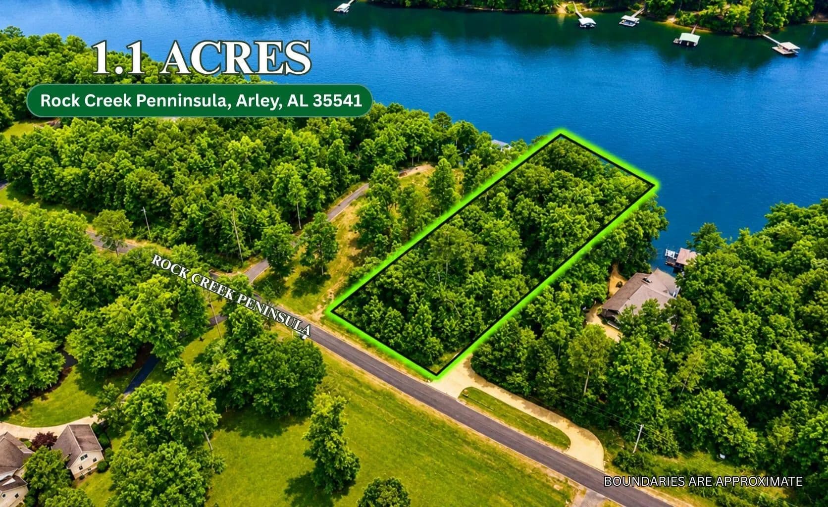 1.1 Acres of Land for Sale in Arley, Alabama - Arley, Alabama, 35541