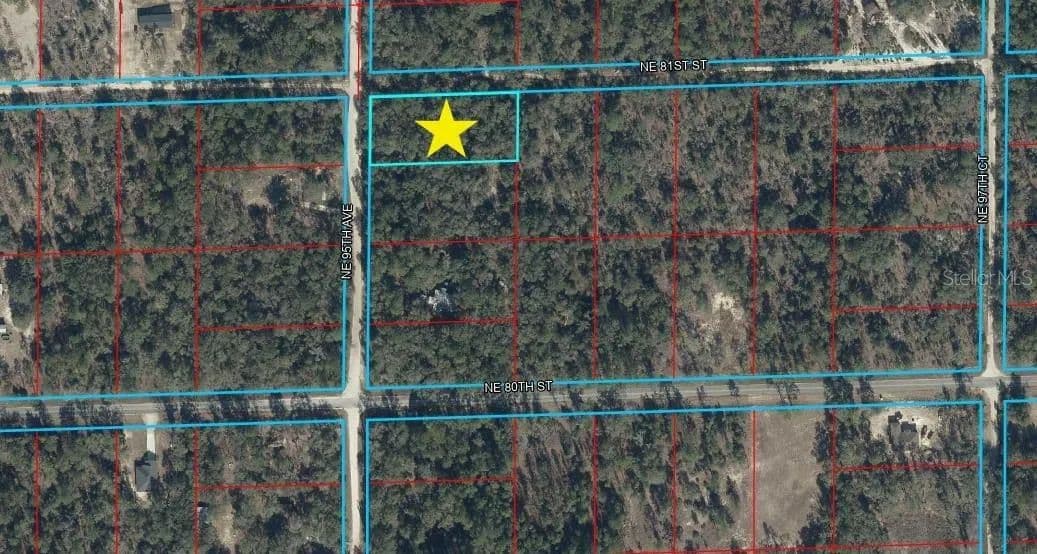 Property from Lot 465 NE 95TH AVE - KW - Bronson, Florida, 32621