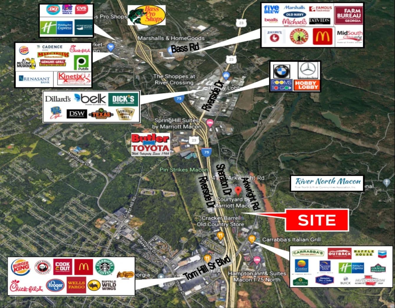 Vacant Land (10+ Acres) in Macon - Macon, Georgia, 31210