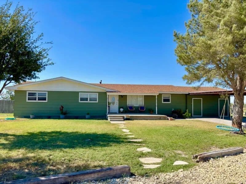 Spacious Country Home with 10 Acres of Land for Sale in Fort Stockton, TX