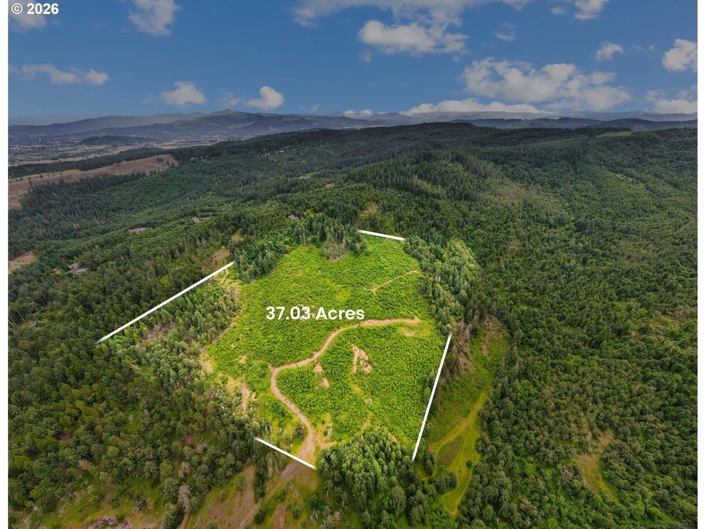 Property from Camas Swale Rd - KW - Creswell, Oregon, 97426