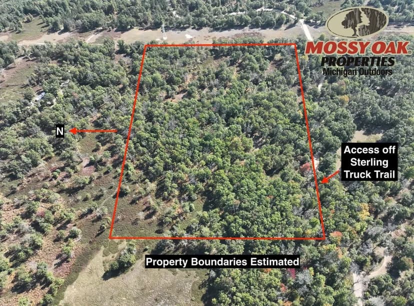 15+/- Acres Sterling Mi, Arenac County