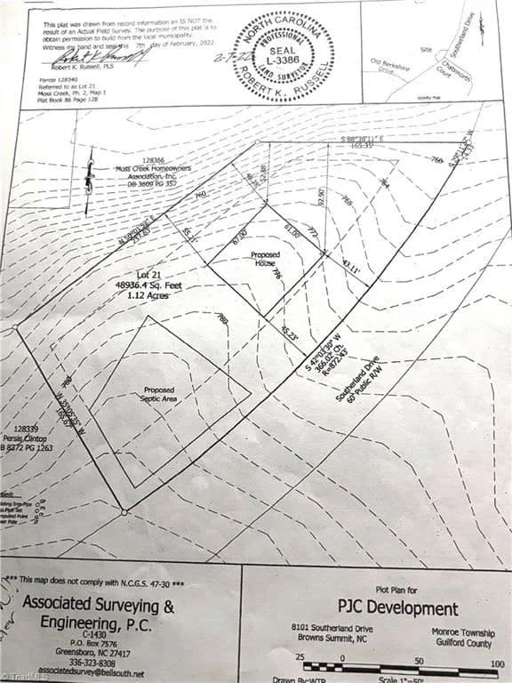 Vacant Land in Browns Summit - Browns Summit, North Carolina, 27214