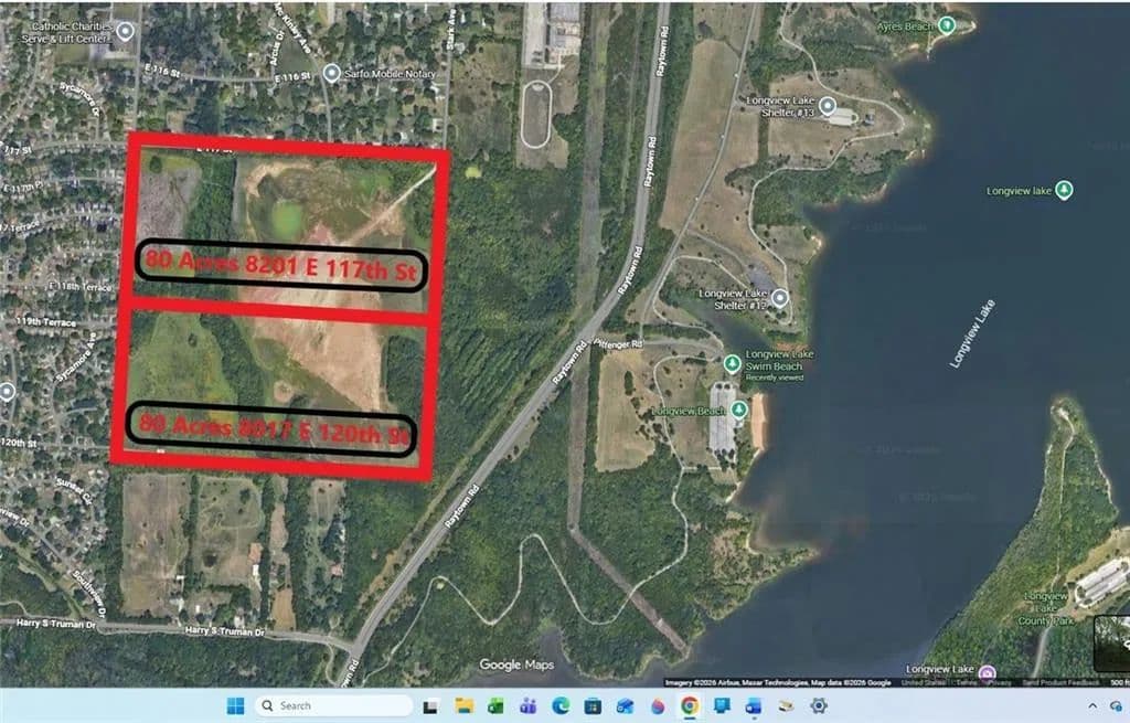 80.37 Acres of Land for Sale in Kansas City, MO - Kansas City, Missouri, 64134