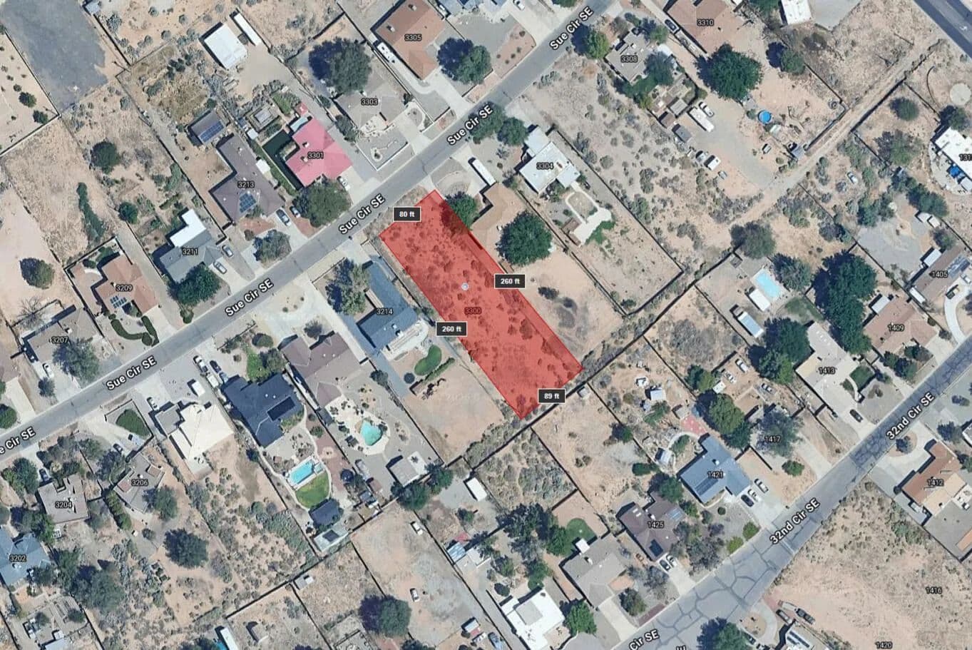 Property from 3300 Sue Circle SE - KW - Rio Rancho, New Mexico, 87124