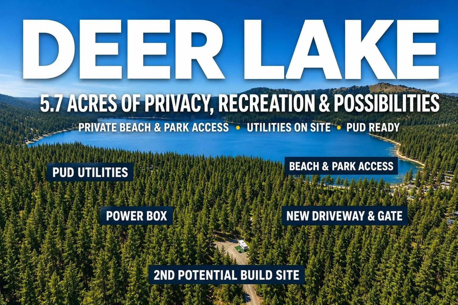 5.72 Acres of Land for Sale in Loon Lake, WA - Loon Lake, Washington, 99148