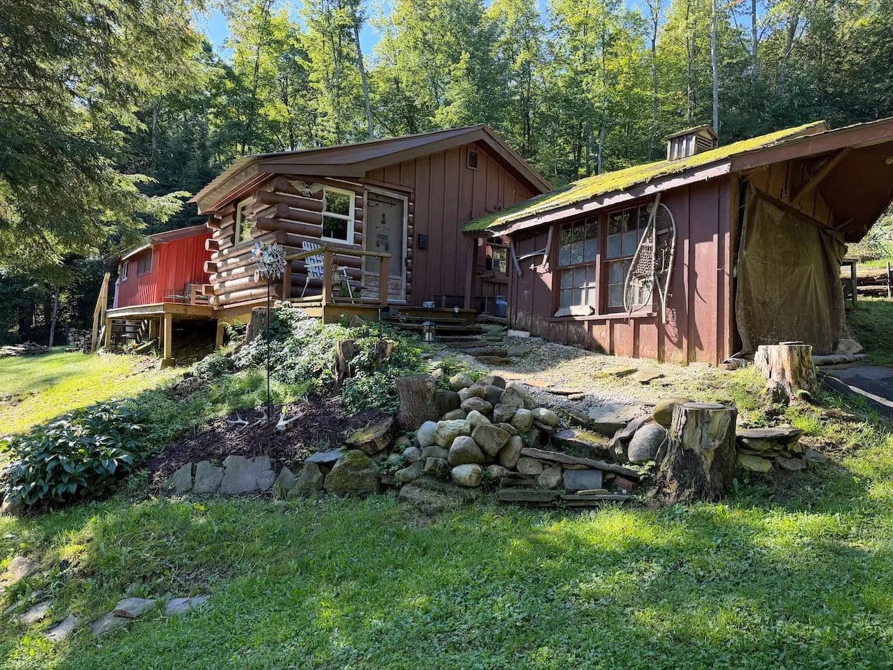 18 acres Cabin in the Woods in Little Valley NY 9543 Sawmill Run Rd - Little Valley, New York, 14755