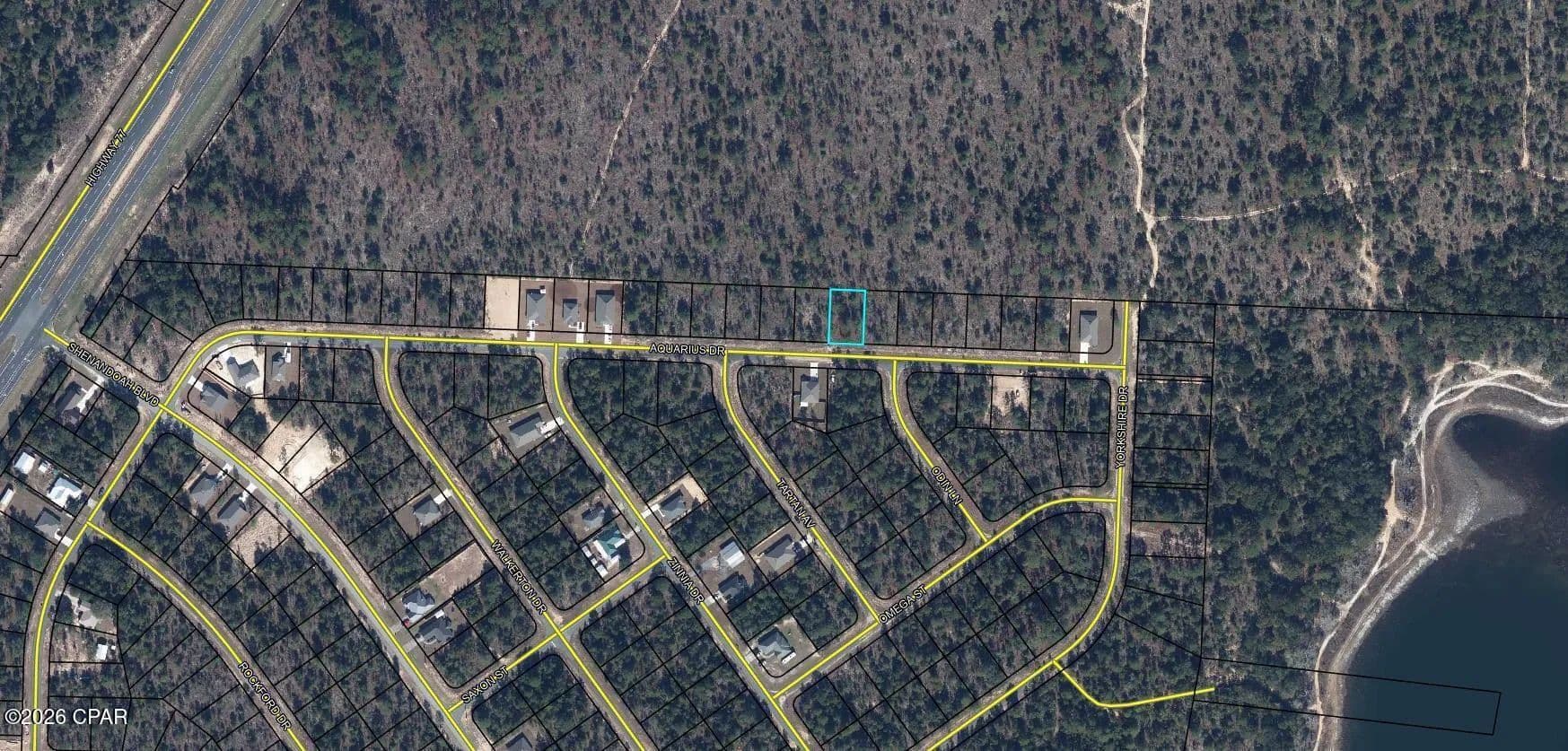 Property from LOT 22 Blk 0040 Aquarius Drive - KW - Chipley, Florida, 32428