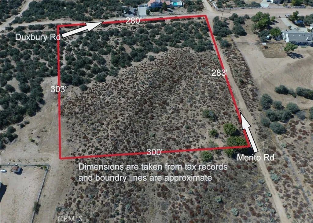 2.52 Acres of Land for Sale in Oak Hills, CA - land for sale