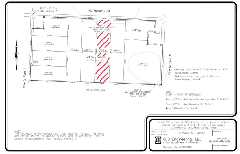 Property from FM Highway 54 / Tract 4 - KW