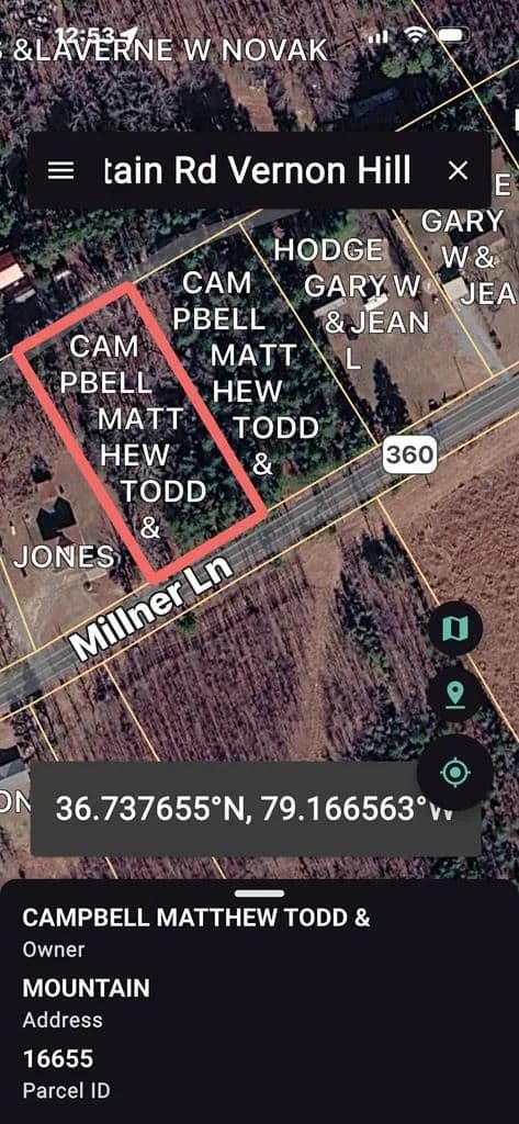 Property from Lots 1&2 MOUNTAIN RD - KW