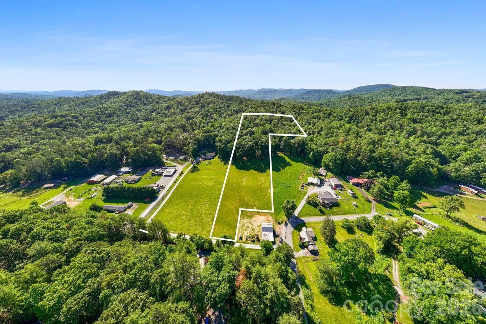 8.57 Acres of Land for Sale in Pisgah Forest, NC - Pisgah Forest, North Carolina, 28768