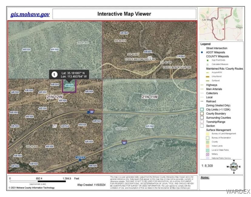 Property from Lot 008A E Willow Creek Road - KW