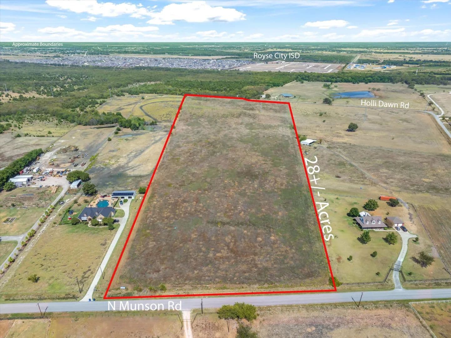 28,2 AC - TBD Munson Road Royse City Texas - Royse City, Texas, 75189