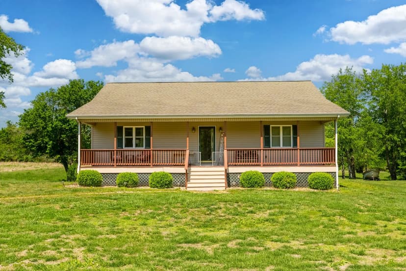40 acres with a 2816 sq ft home with a walk out basement