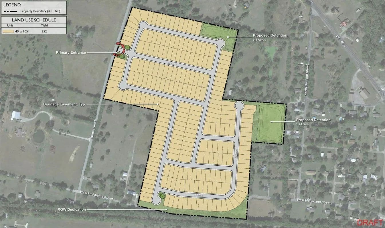 40.92 Acres of Land for Sale in Bells, Texas - Bells, Texas, 75414