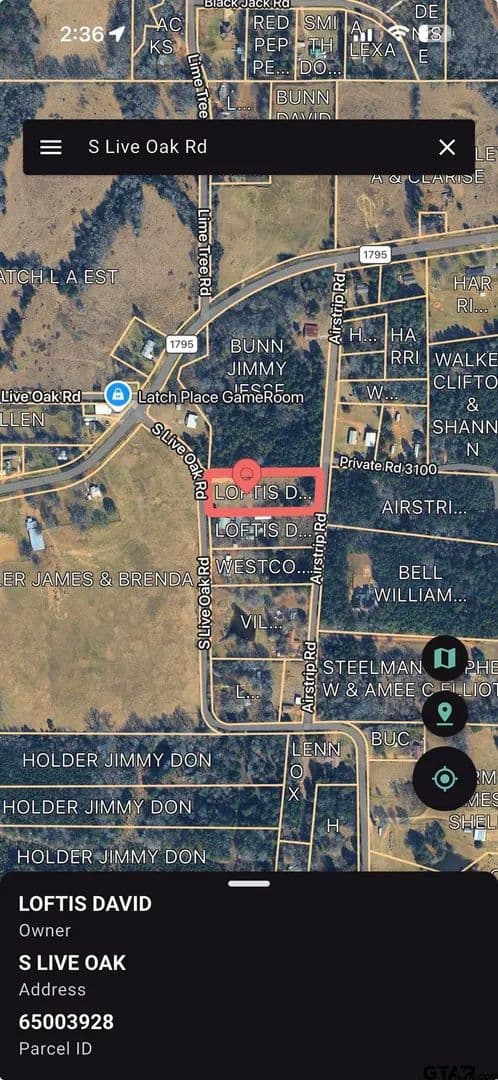 Vacant Land in Gilmer