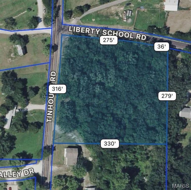 Property from 1900 Tinhouse Road - KW - Hillsboro, Missouri, 63050