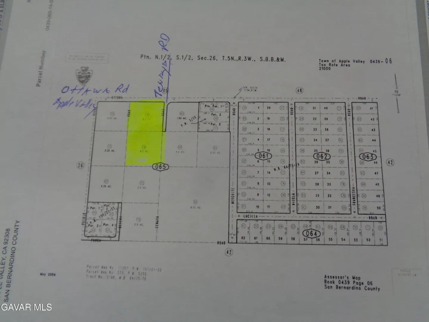 Lots & Land-Other in Apple Valley - Apple Valley, California, 92308