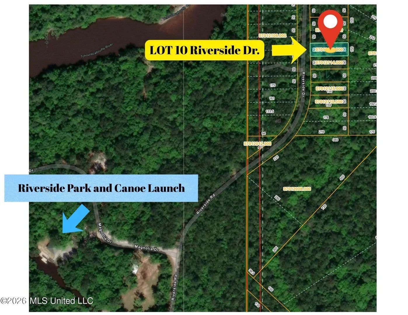 Property from Lot 10 Riverside Drive - KW - Biloxi, Mississippi, 39532