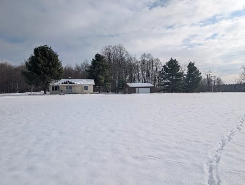 90 Acres total of Prime Mixed Habitat with a wonderful Cabin & Pole Barn — North Lucas Rd., Manton, MI